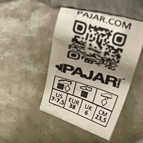 Women's Pajar Silver Snow Boots Women's Size 7 Size 7.5 Platform - Picture 9 of 14